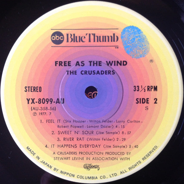 Free As The Wind = 旋風に舞う