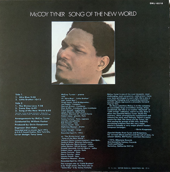 Song Of The New World