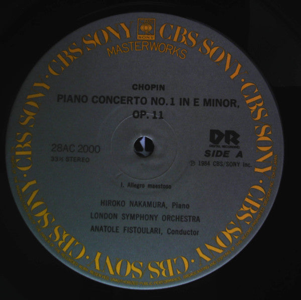 Concerto No. 1 For Piano And Orchestra In E Minor