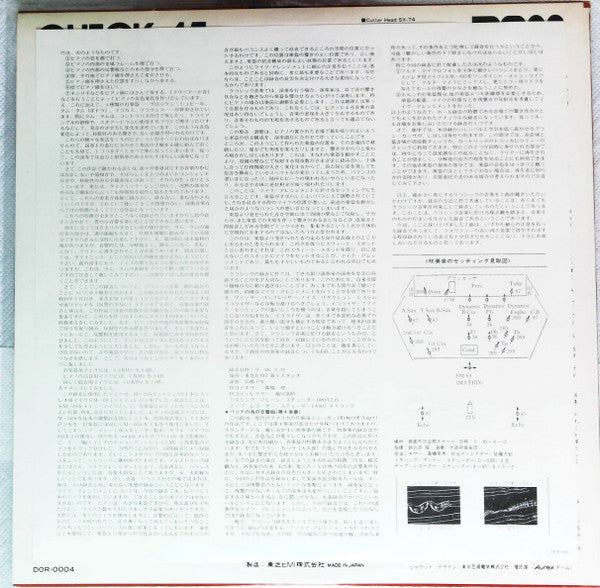 Check 45 A Professional Audio Check Recording Vol. 1