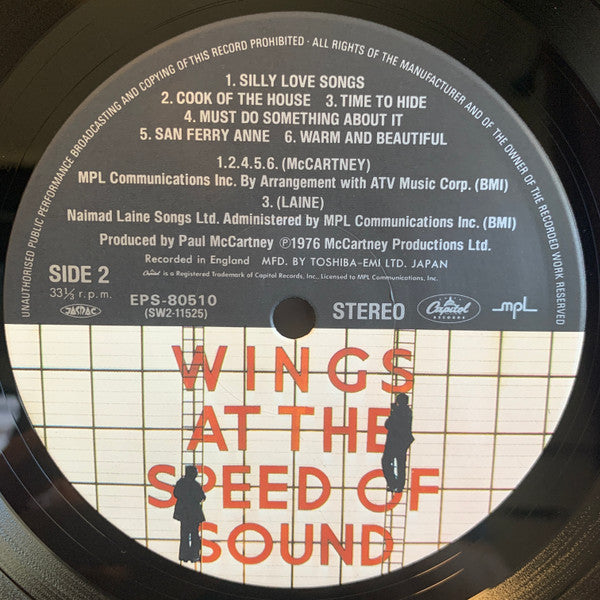 Wings At The Speed Of Sound