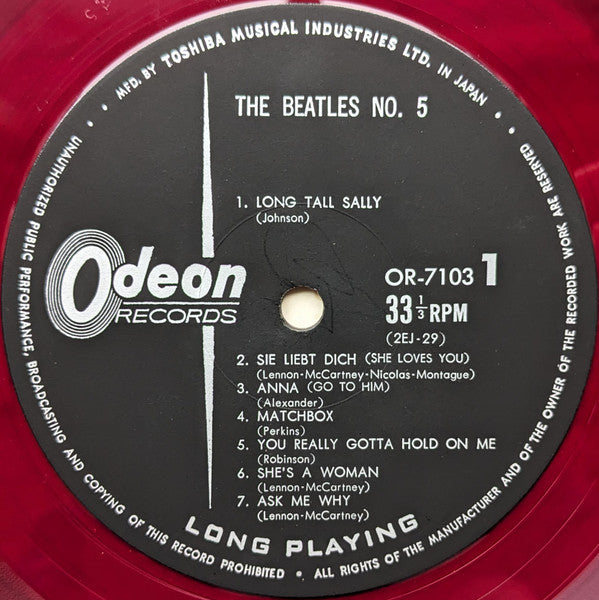 Beatles No. 5 = ビートルズ No. 5