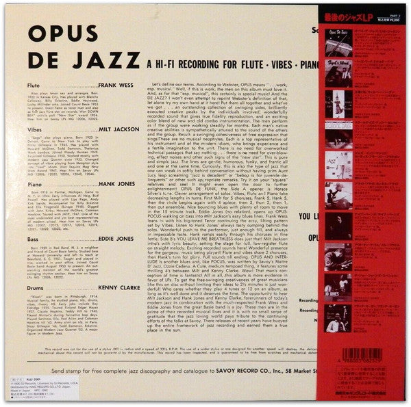Opus De Jazz