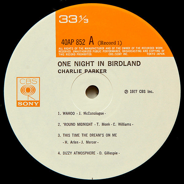 One Night In Birdland