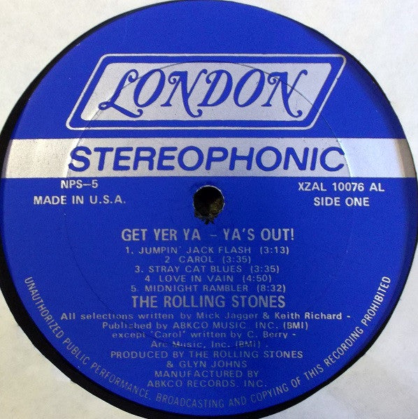 Get Yer Ya-Ya's Out! - The Rolling Stones In Concert