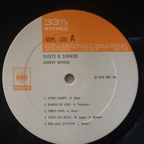 Saints & Sinners