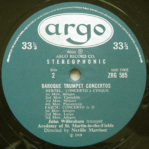Baroque Trumpet Concertos