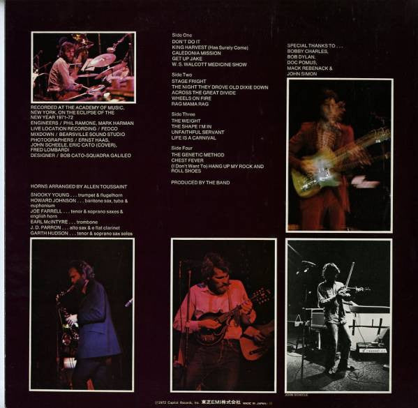 Rock Of Ages: The Band In Concert