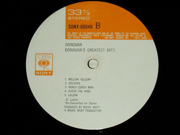 Donovan's Greatest Hits