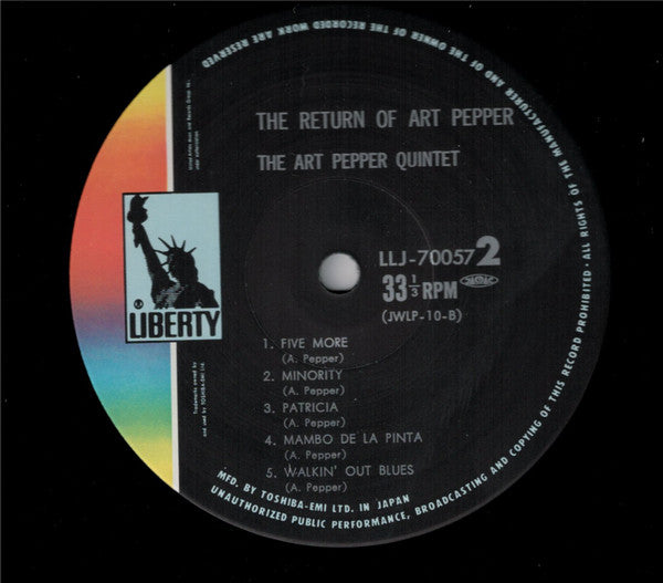 The Return Of Art Pepper