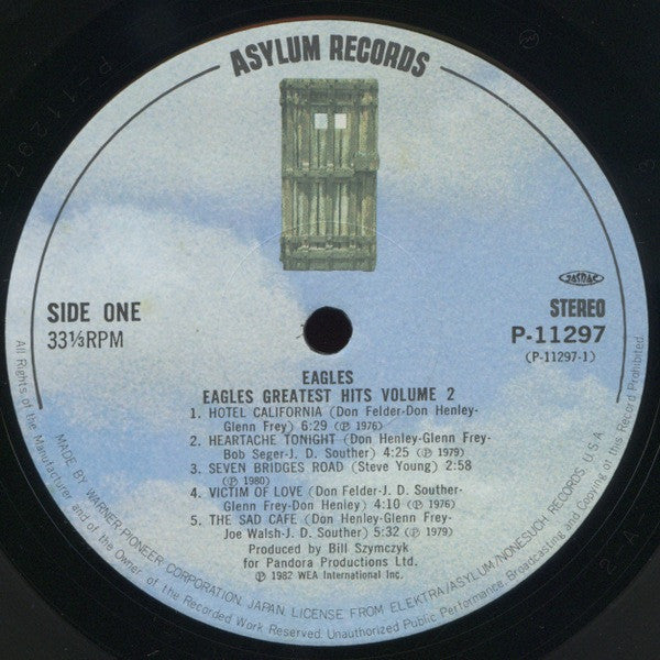 Eagles Greatest Hits Volume 2