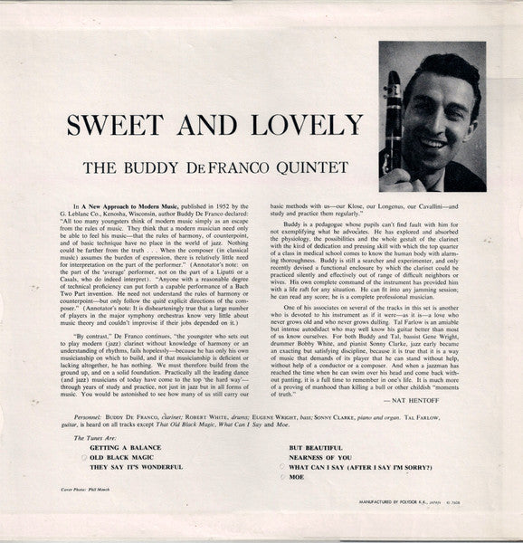 Sweet And Lovely