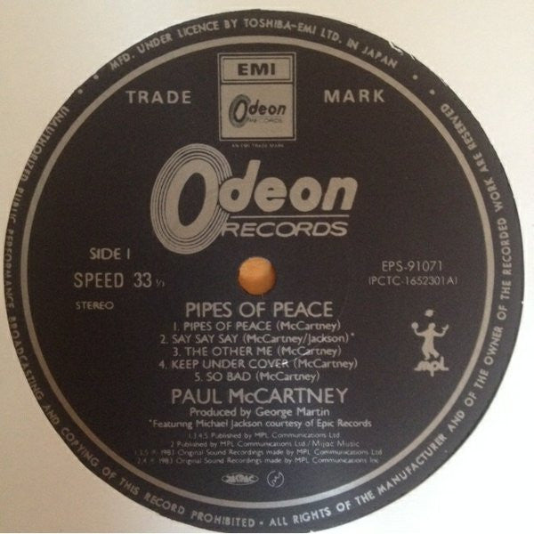 Pipes Of Peace
