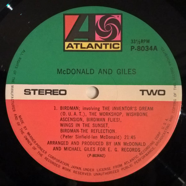 McDonald And Giles