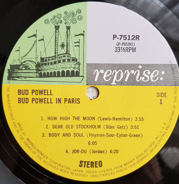 Bud Powell In Paris