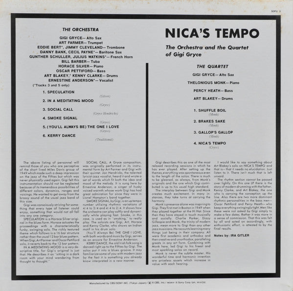 Nica's Tempo
