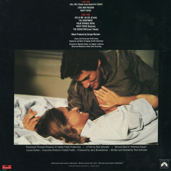 American Gigolo (Original Soundtrack Recording)