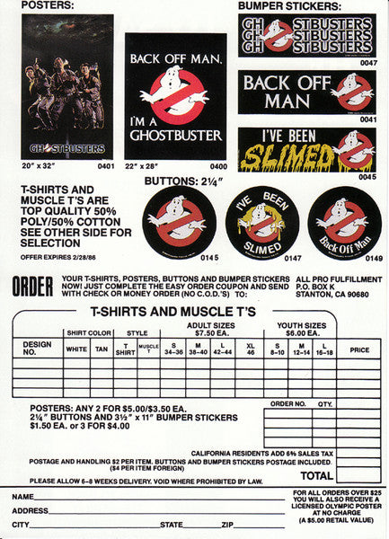 Ghostbusters (Original Soundtrack)