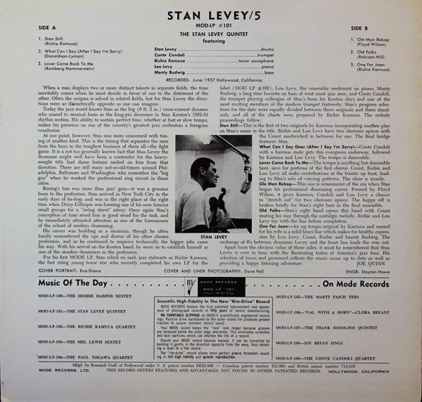 Stan Levey Quintet