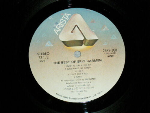 The Best Of Eric Carmen