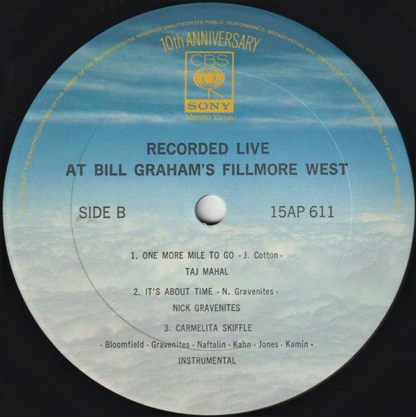 Live At Bill Graham's Fillmore West