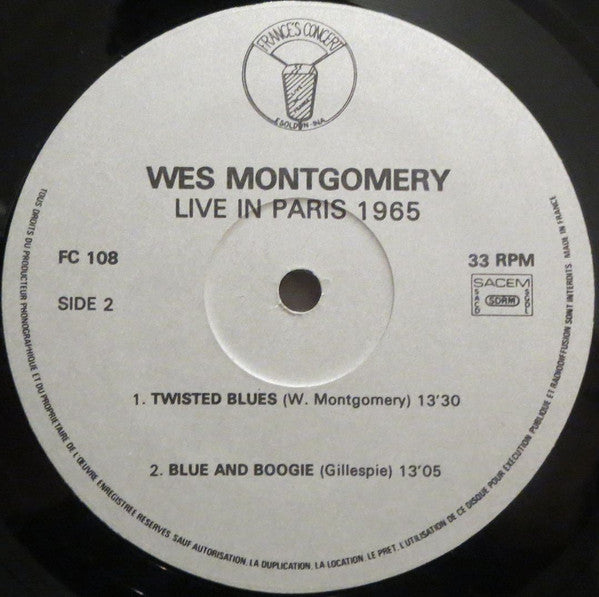 Live In Paris, 1965