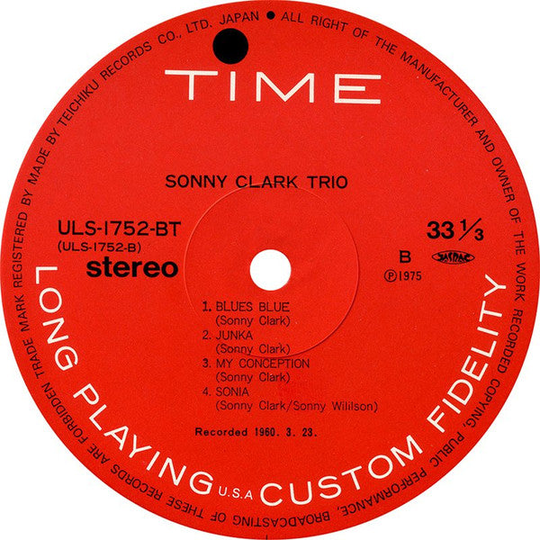 Sonny Clark Trio