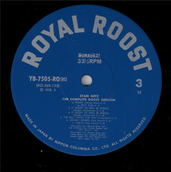 The Complete Roost Session - Split Kick