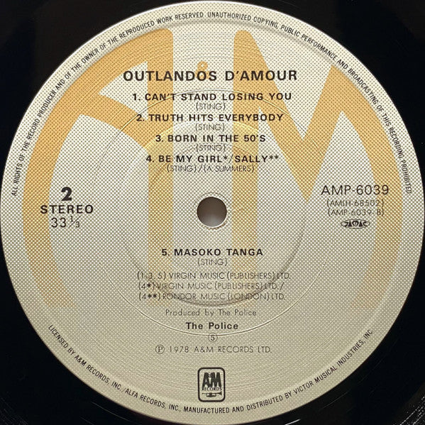 Outlandos D'Amour