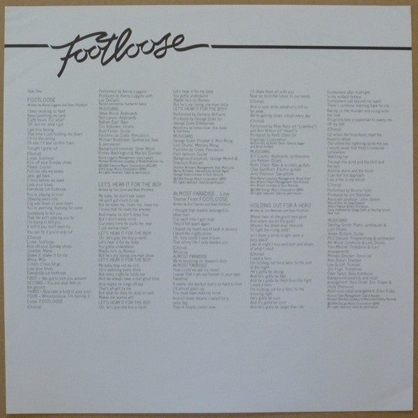 Footloose (Original Motion Picture Soundtrack)