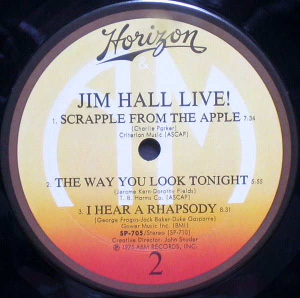 Jim Hall Live!
