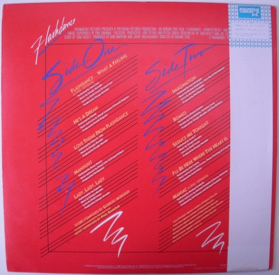 Flashdance (Original Soundtrack From The Motion Picture)