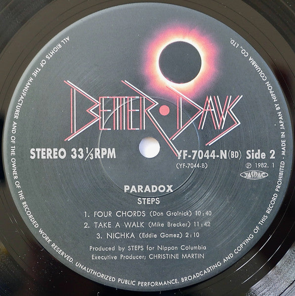 Paradox - Live At Seventh Avenue South