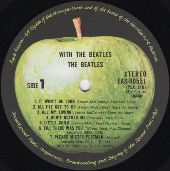 With The Beatles = ウィズ・ザ・ビートルズ（これがビートルズ Vol. 2）