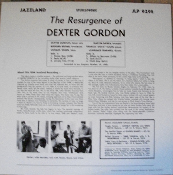 The Resurgence Of Dexter Gordon