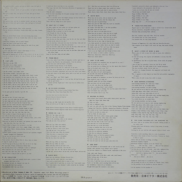 Hair - The Original Broadway Cast Recording