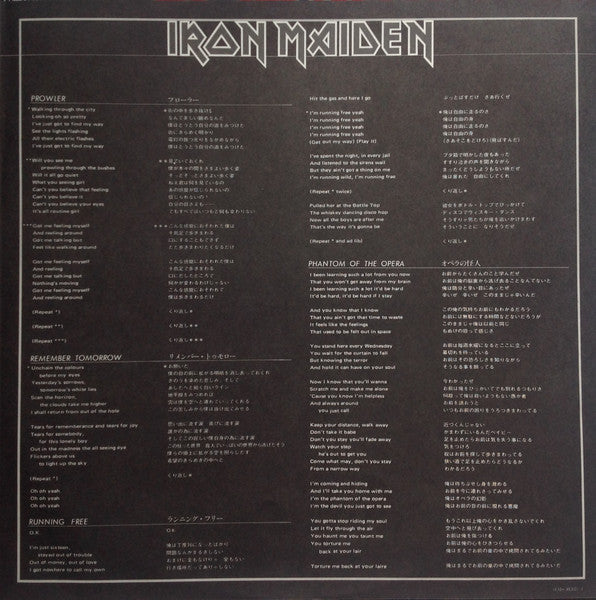 Iron Maiden = 鋼鉄の処女