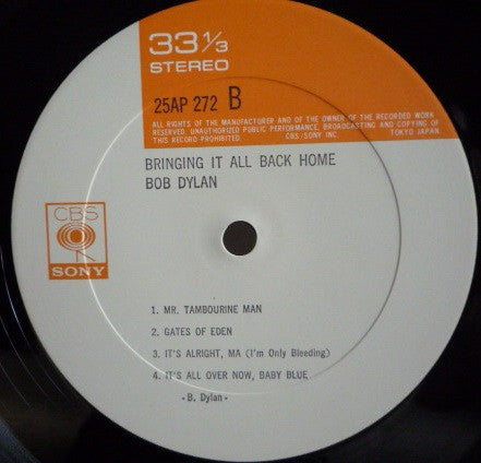 Bringing It All Back Home