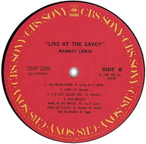 Live At The Savoy