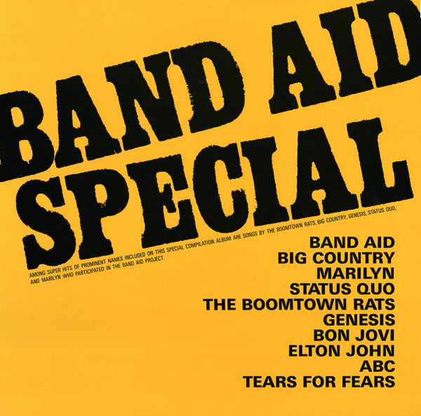 Band Aid Special = バンド・エイド・スペシャル