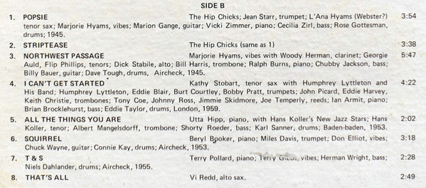 Women In Jazz: Swingtime To Modern Volume 3