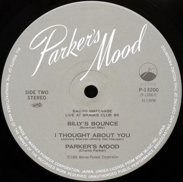 Parker's Mood - Sadao Watanabe Live At Bravas Club '85