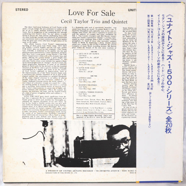Love For Sale