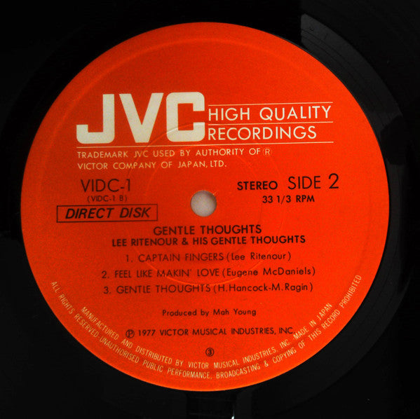 Lee Ritenour & His Gentle Thoughts