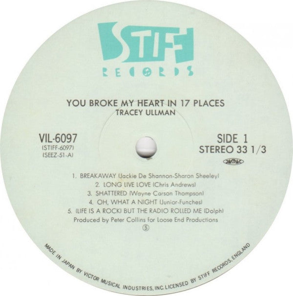You Broke My Heart In 17 Places