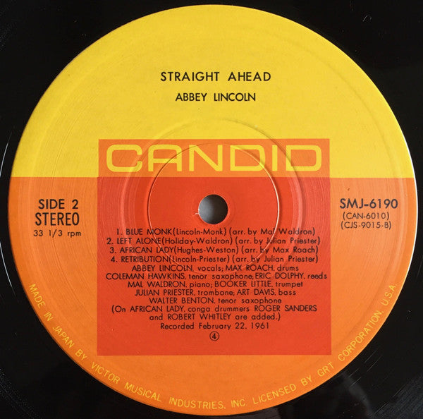 Straight Ahead