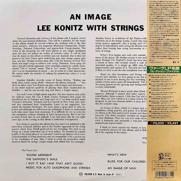 An Image - Lee Konitz With Strings