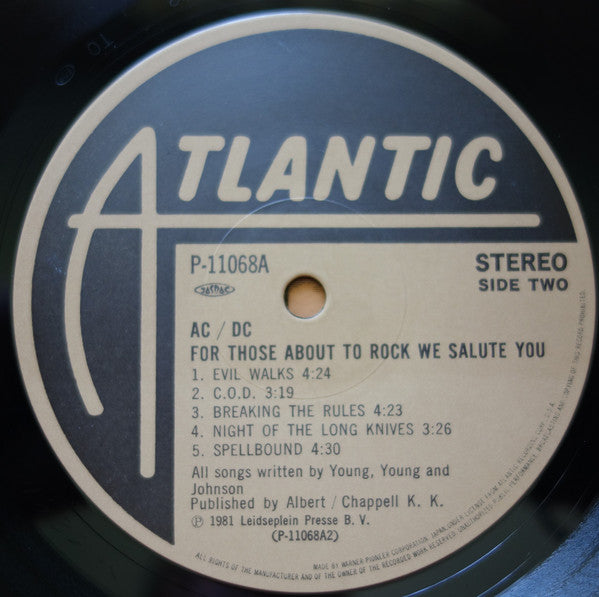 For Those About To Rock (We Salute You)