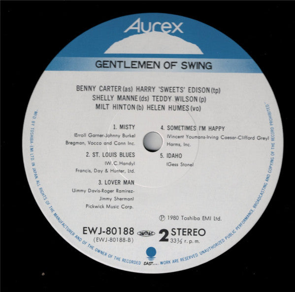 Aurex Jazz Festival '80 - Gentlemen Of Swing