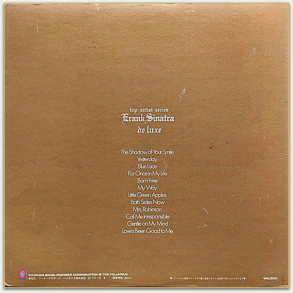 Frank Sinatra De Luxe